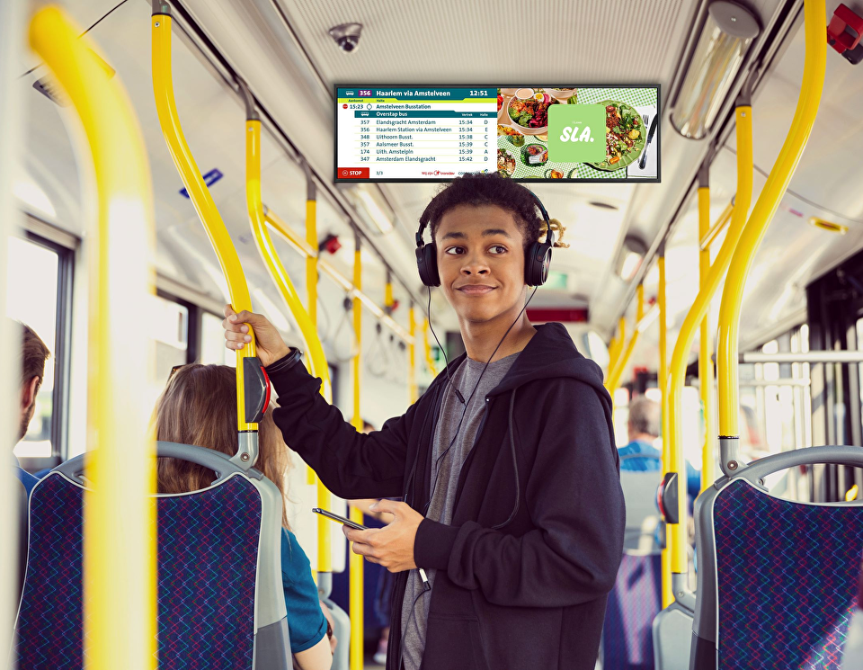 DRIS displays in jouw vervoermiddel